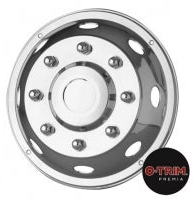 19.5" Deluxe Style Wheel Trims (Fronts) (Pair)