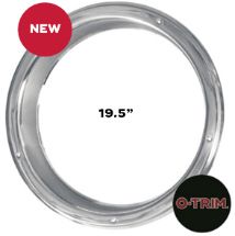 19.5" Stainless Steel Rear Trim Ring (Pair)