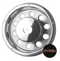 22.5" Stainless Steel Deep Scandinavian Style Rear Wheel Liners (Pair)