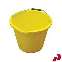 3 Gallon 14 Litre Yellow Bucket