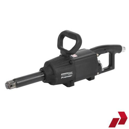 Air Impact Wrench 1" Square Drive Twin Hammer Long Anvil