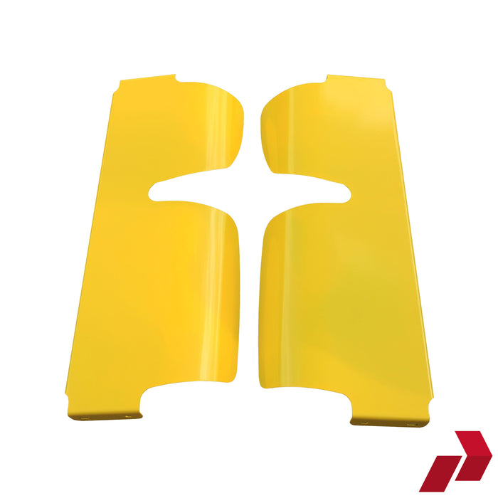 DAF LF Yellow Stainless Steel Mirror Guard