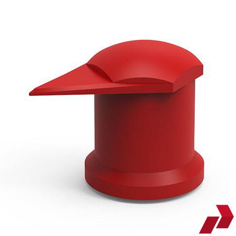 Red Long Reach Dustite Wheel Nut Indicator (19-33mm)