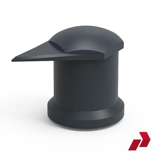 Silver Grey Long Reach Dustite Wheel Nut Indicator