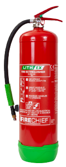 9 Litre Lithium-Ex Fire Extinguisher