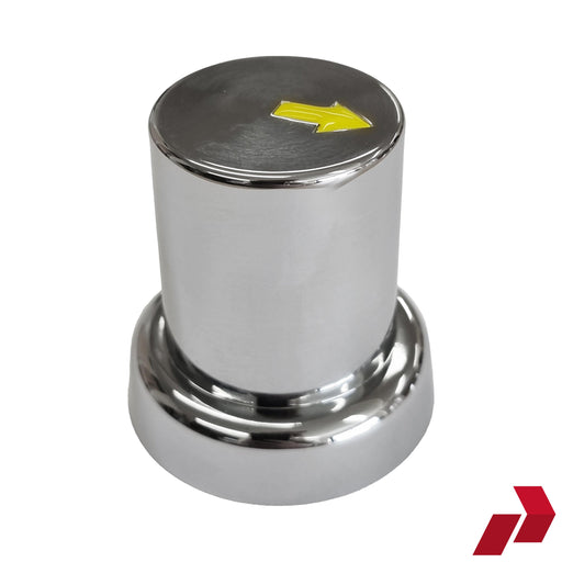 ChromeSafe Indicating Nut Caps on white background