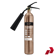 2kg Copper CO2 Fire Extinguisher