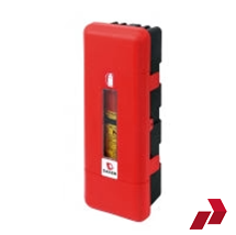 Single Fire Extinguisher Cabinet Extended Up to 12KG Capacity