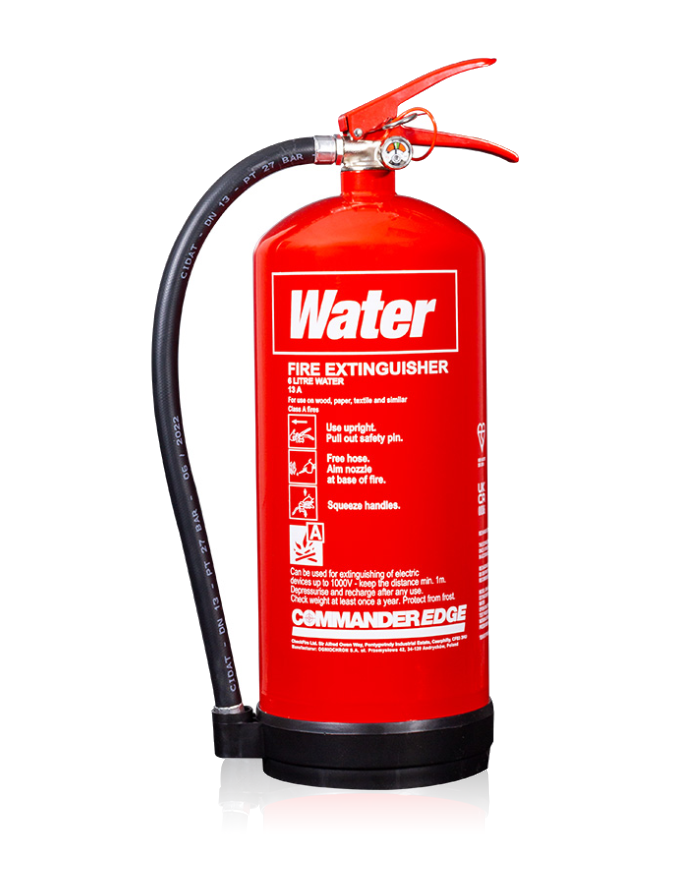 6 Litre Water Fire Extinguisher