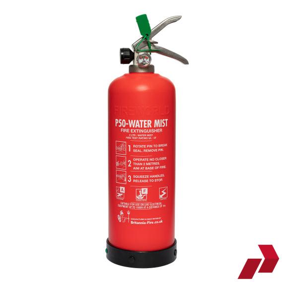 P50 6 Litre Water Mist Fire Extinguisher