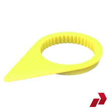 Yellow Wheel Nut Indicator (17-42mm) (Bag of 100)