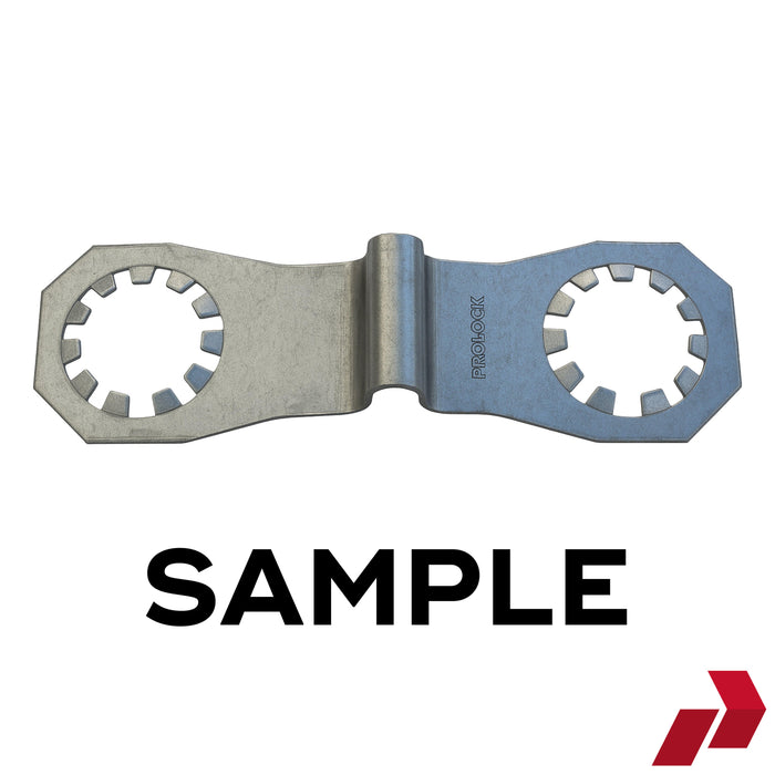 30-33mm Prolock Wheel Nut Lock with SAMPLE written under it