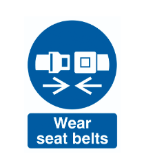 Wear Seat Belts Signs