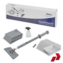 Vikan Easyshine Interior Glass Cleaning Kit & Accessories