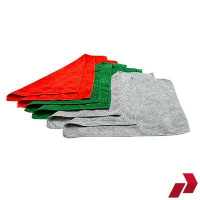 Pack of 6 30cmx40cm Microfibre Cloths