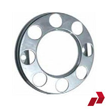 Pair 8 Stud Nut Rings Open Centre - Front Wheels (275mm PCD) (Pair)