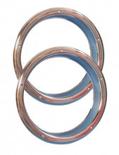 Load image into Gallery viewer, Pair 17.5&quot; Stainless Steel Rear Trim Ring
