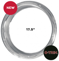 Load image into Gallery viewer, 17.5&quot; Stainless Steel Rear Trim Ring (Pair)
