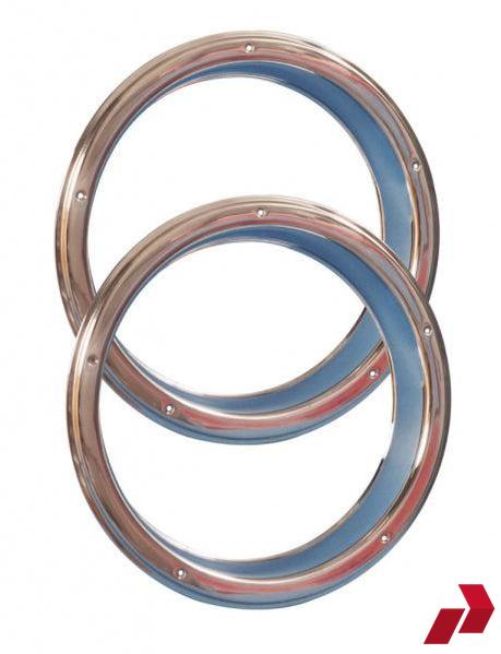 19.5" Stainless Steel Rear Trim Ring (Pair)