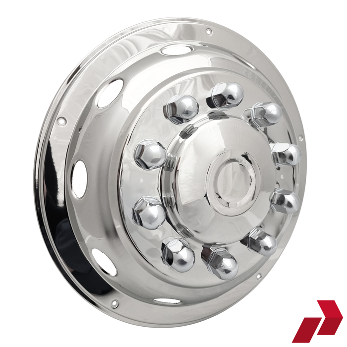 22.5" Deluxe Style Wheel Trims (Fronts) (Pair)