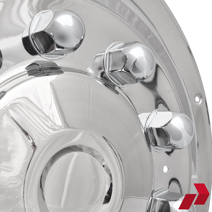 22.5" Deluxe Style Wheel Trims (Fronts) (Pair)