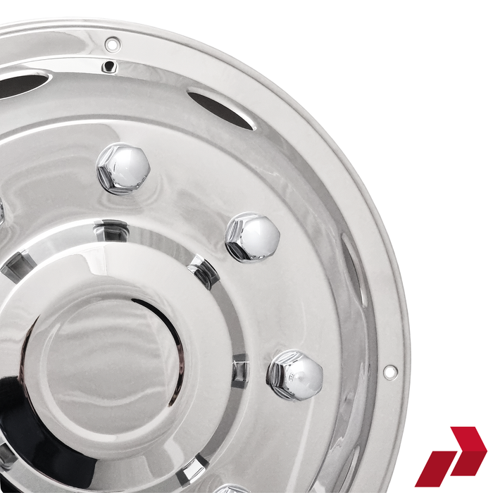 19.5" Deluxe Style Wheel Trims (Fronts) (Pair)