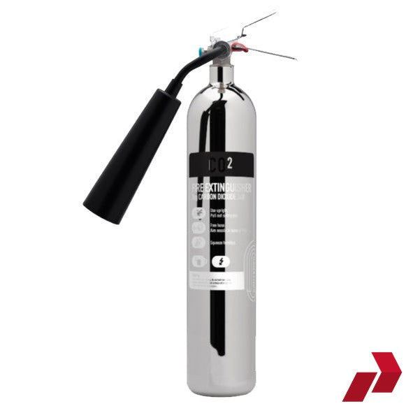 2/5kg Silver CO2 Fire Extinguisher