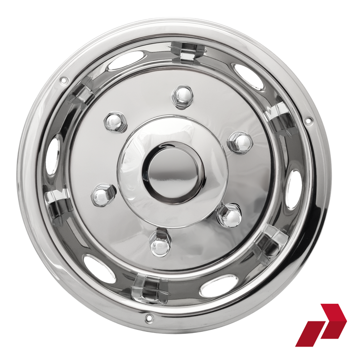 17.5" Deluxe Style Wheel Trims (Rears) (Pair)