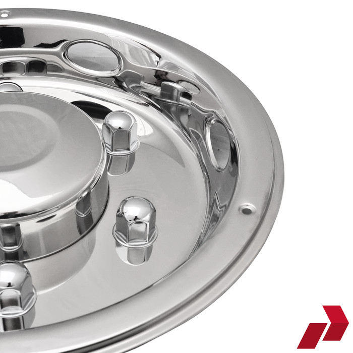 17.5" Deluxe Style Wheel Trims (Rears) (Pair)
