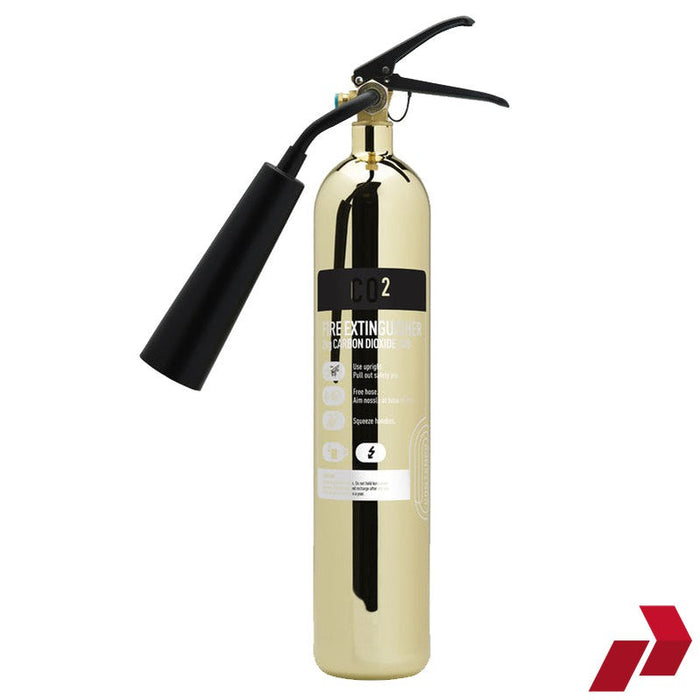 2kg Gold CO2 Fire Extinguisher