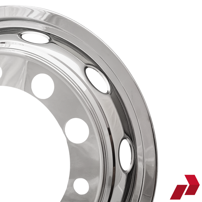 O-Trim Premia 22.5" Stainless Steel Front Axle Liner (Pair)