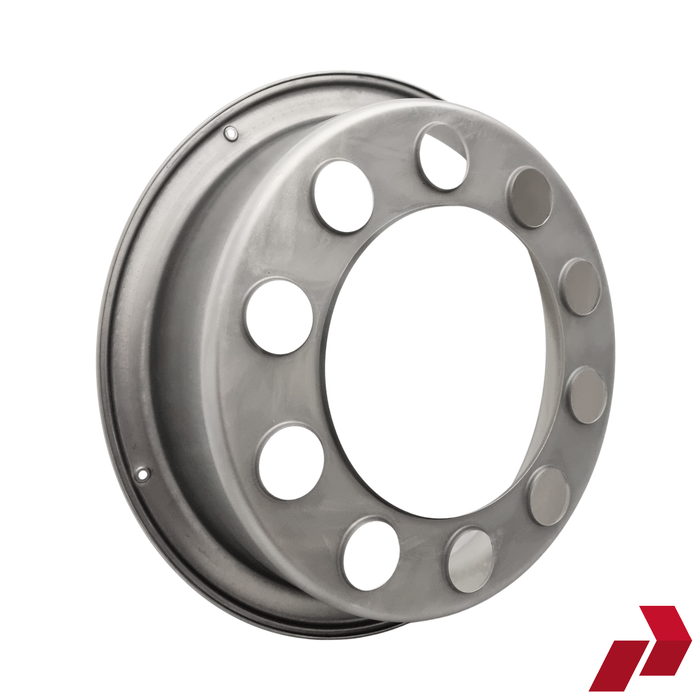 22.5" Stainless Steel Open Centre Scandinavian Style Rear Wheel Liners (Pair)