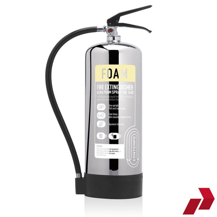 6/9 Litre Silver Foam Fire Extinguisher