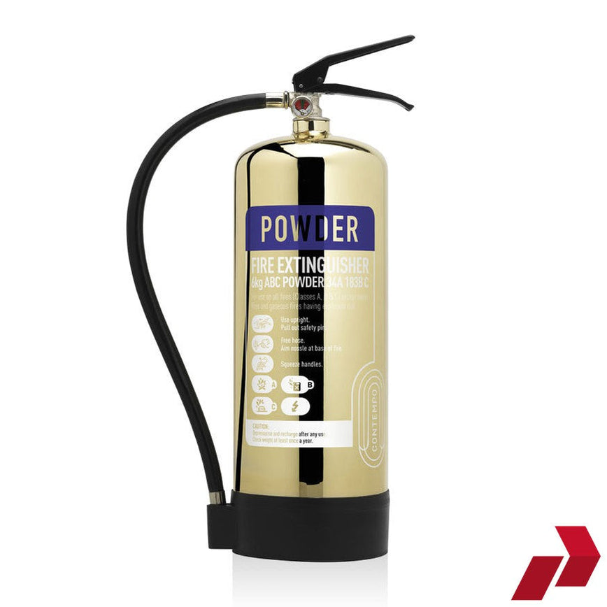 6kg Gold Powder Fire Extinguisher — Parma Group