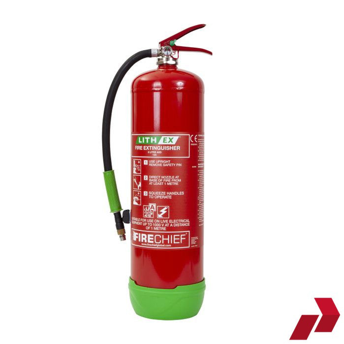 9 Litre Lithium-Ex Fire Extinguisher