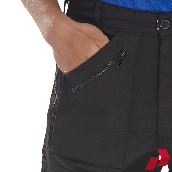 Action Black Work Trousers