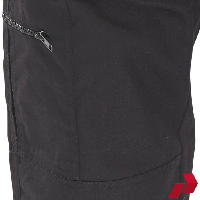 Action Black Work Trousers