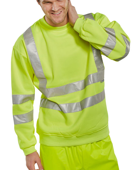 Hi-Vis Sweatshirt - Orange