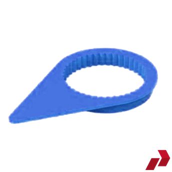 Blue Wheel Nut Indicator (21-33mm) (Bag of 100)