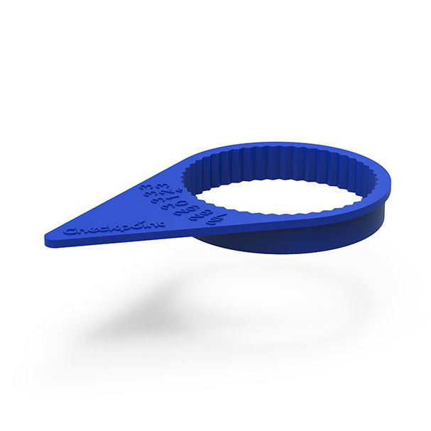 Blue Checkpoint Wheel Nut Indicator (32-33mm)