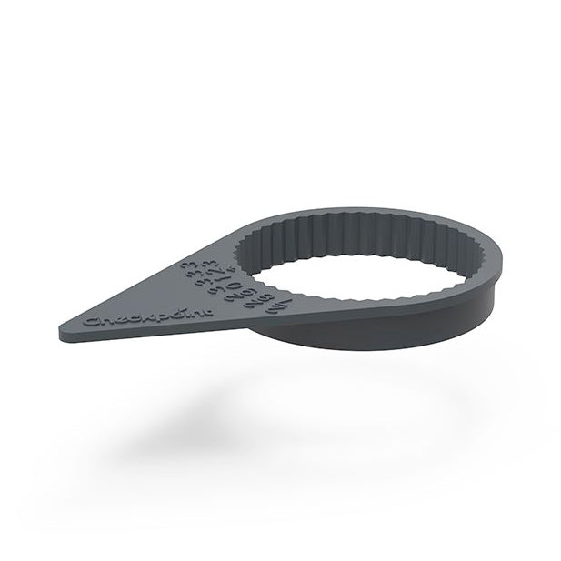 Silver Grey Checkpoint Wheel Nut Indicator (32-33mm)