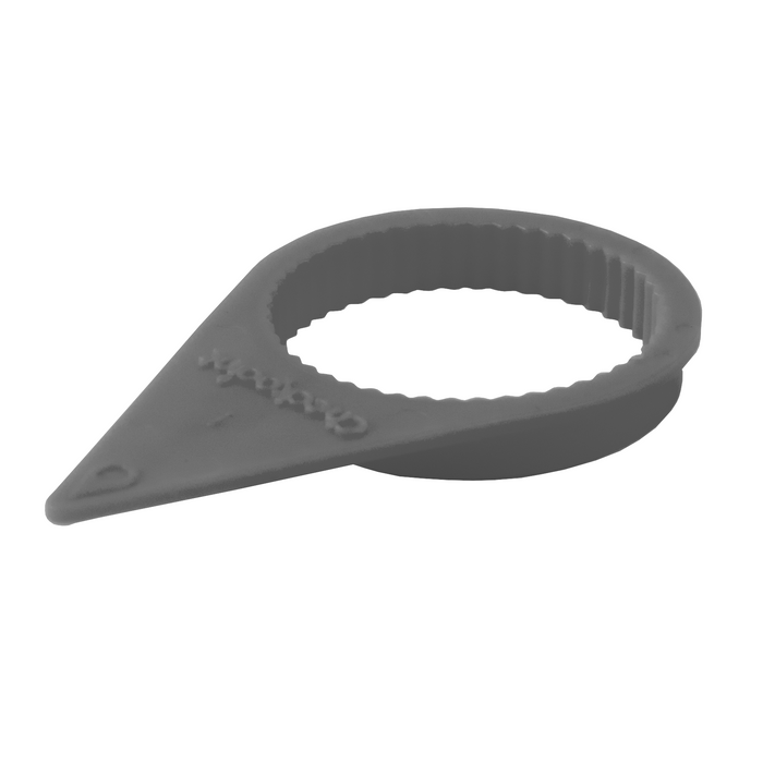 Silver Grey Checkpoint Wheel Nut Indicator (32-33mm)