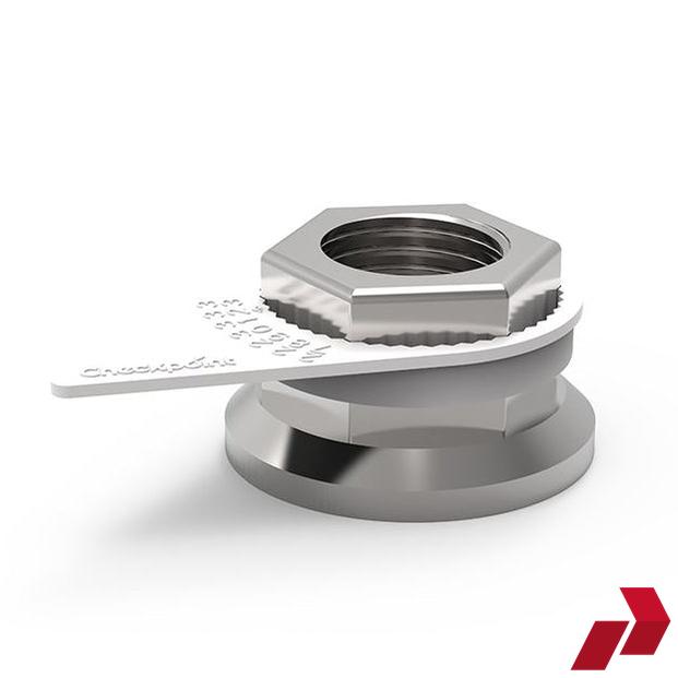 White Checkpoint Wheel Nut Indicator (33mm)