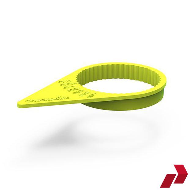 Yellow Checkpoint Wheel Nut Indicator (17-42mm)