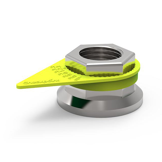 Yellow High Temperature Checkpoint Wheel Nut Indicator (30-33mm)
