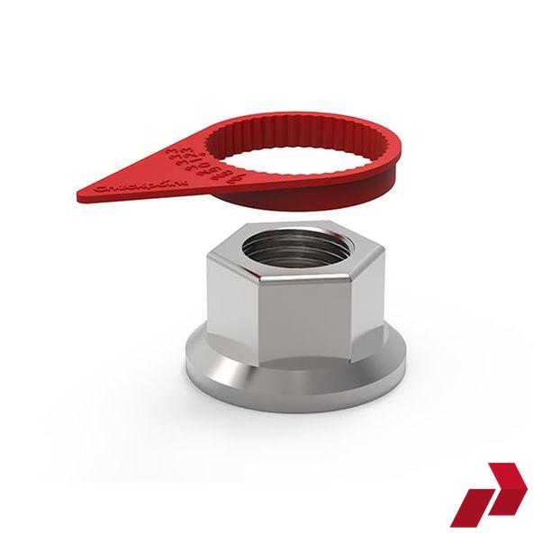 Red Checkpoint Wheel Nut Indicator (17-41mm)