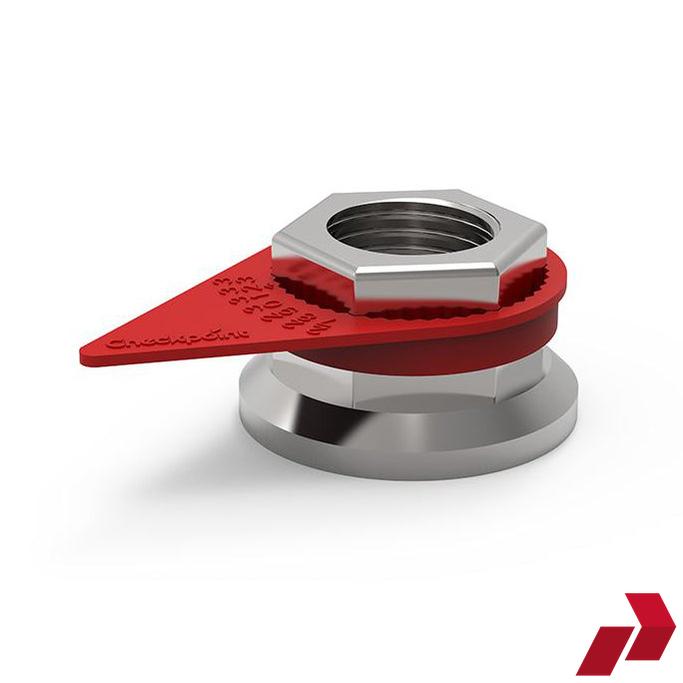 Red Checkpoint Wheel Nut Indicator (17-41mm)