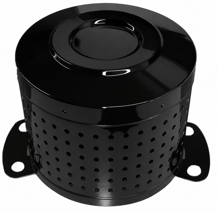 Black Stainless Steel Hub Covers for Alloy & Steel Wheels