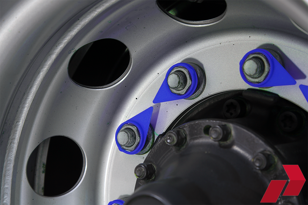 Blue Checkpoint Wheel Nut Indicator (32-33mm)