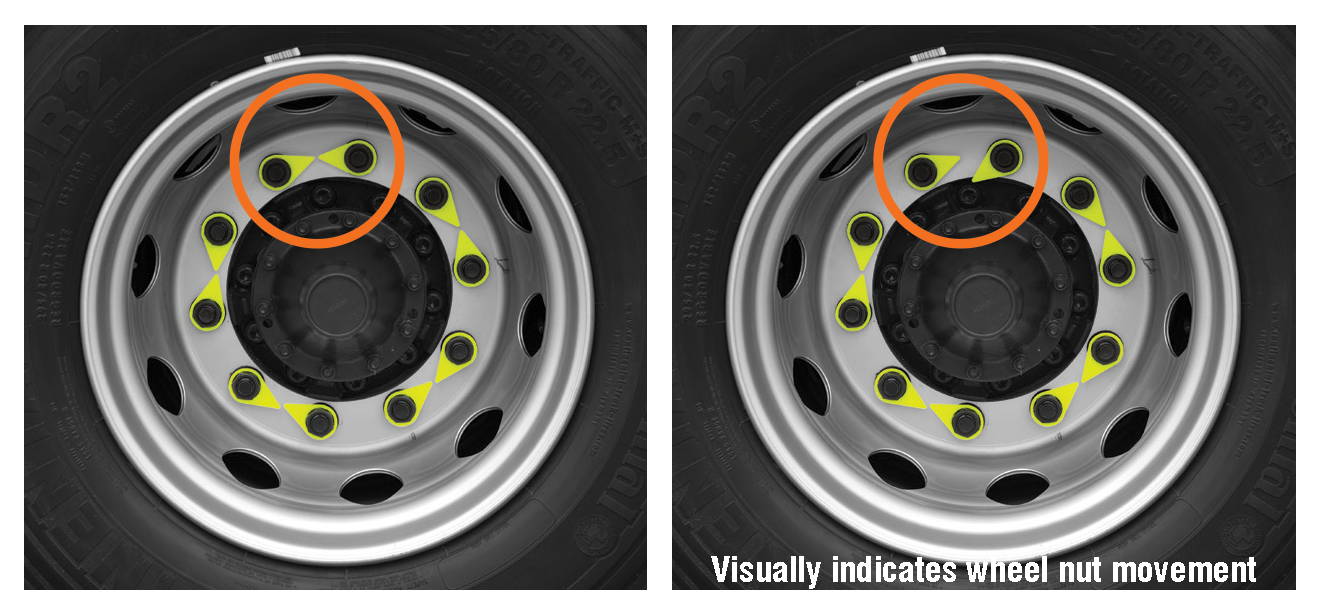 Red Checkpoint Wheel Nut Indicator (17-41mm)